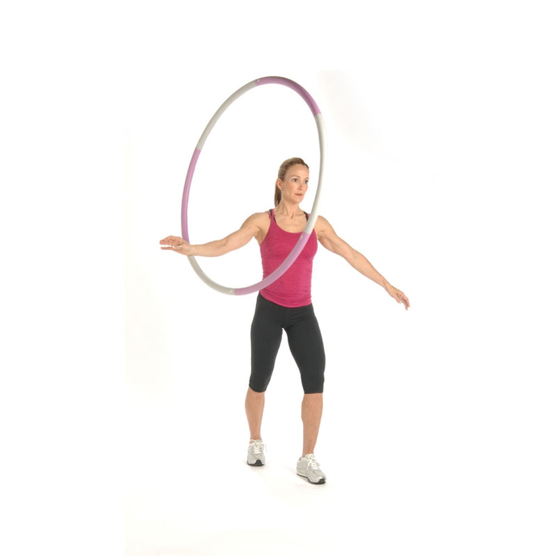 Stamina 2.5lb Fitness Hoop 39.5in | Weighted Core & Waist Workout | Cardio & Toning at Home | 39.5 in Diameter | Model 05-0714R