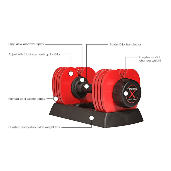 Stamina X Versa Bell, 50lb