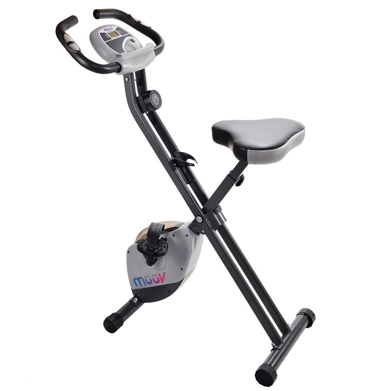 Stamina Muuv Cardio Exercise Bike | 8-Level Magnetic Resistance | Home Cardio & Strength | 47 x 8 x 15 in | Model 15-0183