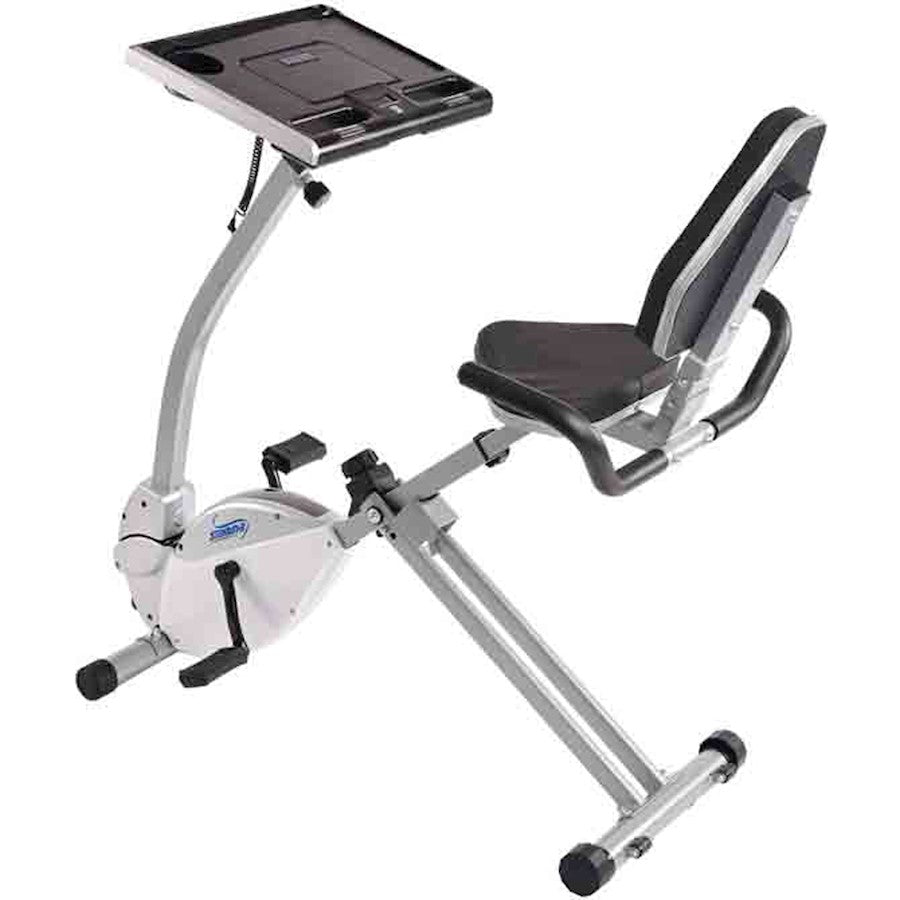 Stamina 2 In 1 Recumbent Cycling Workstation/Standing Desk