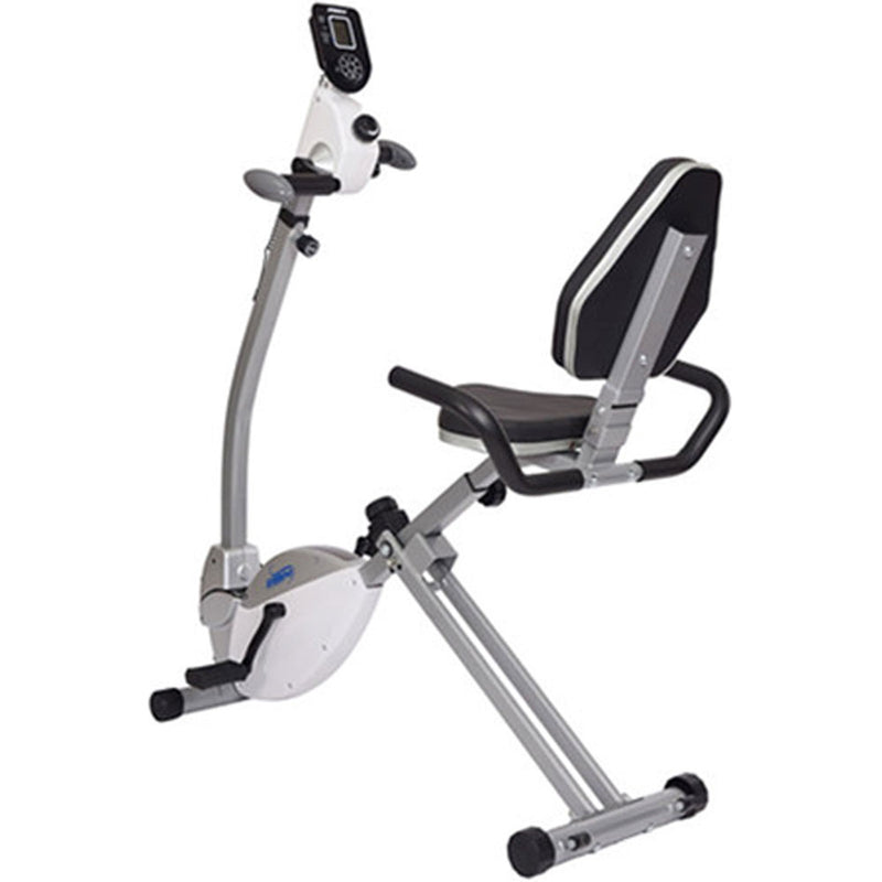 Stamina Recumbent Exercise Bike with Upper Body Exerciser | Full-Body Low-Impact Cardio | Home Gym & Rehab | Model 15-0340