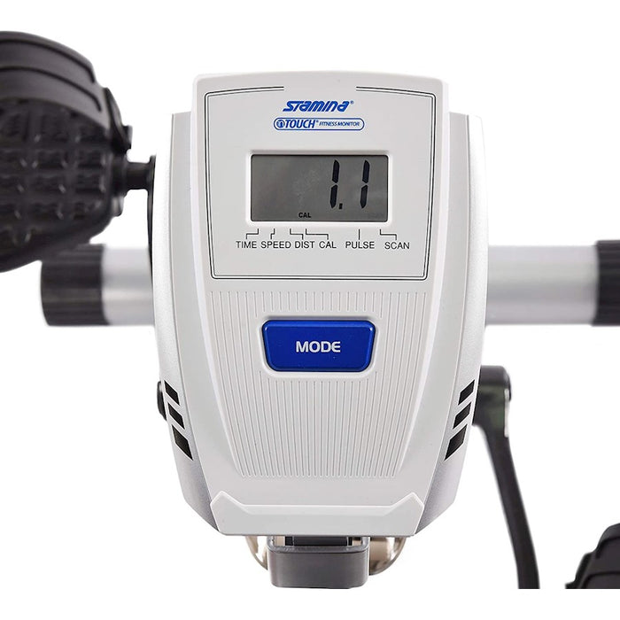 Stamina Exercise Bike And Strength System, White/Blue