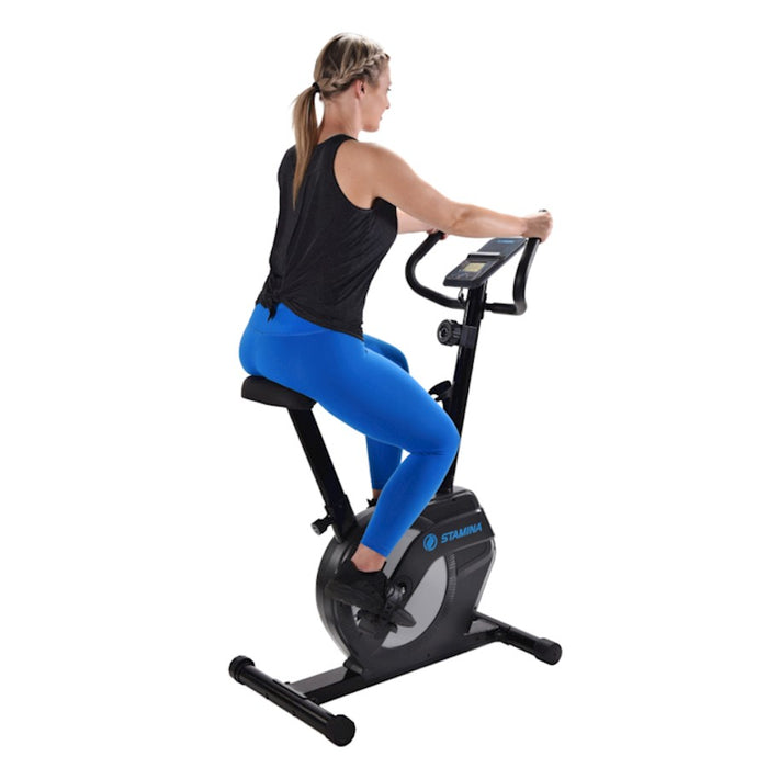 Stamina Upright Exercise Bike, Black