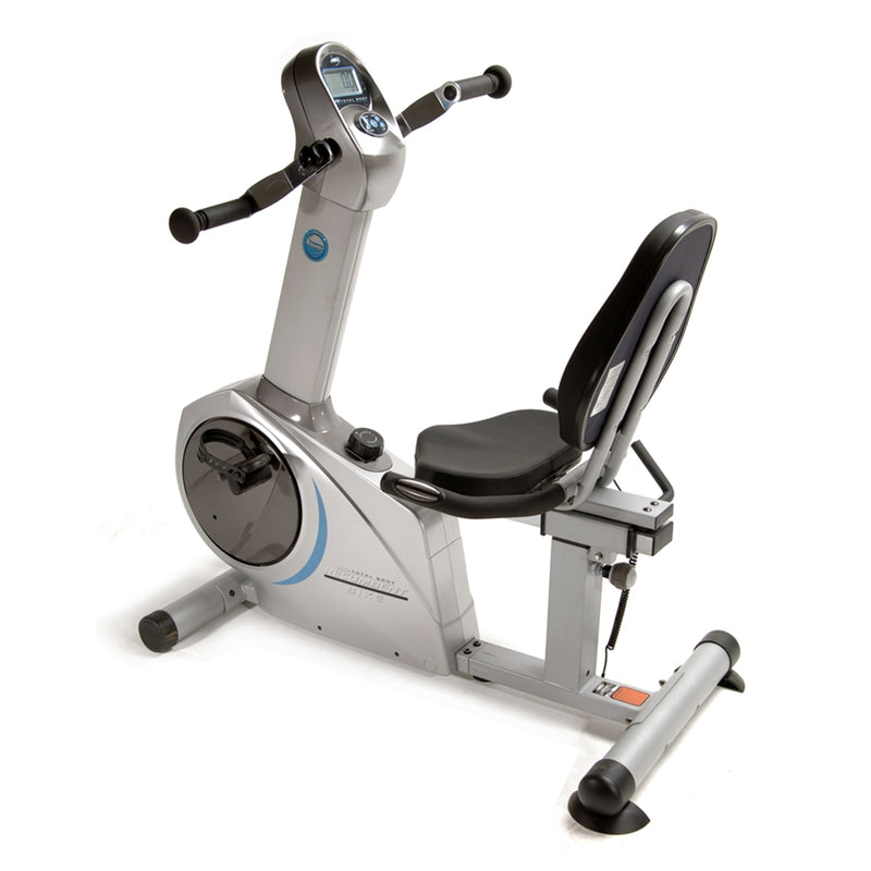 Stamina Elite Total Body Recumbent Bike | Semi-Reclined Full Body Exercise Bike | Home Cardio & Strength Training | 8 Resistance | Model 15-9100