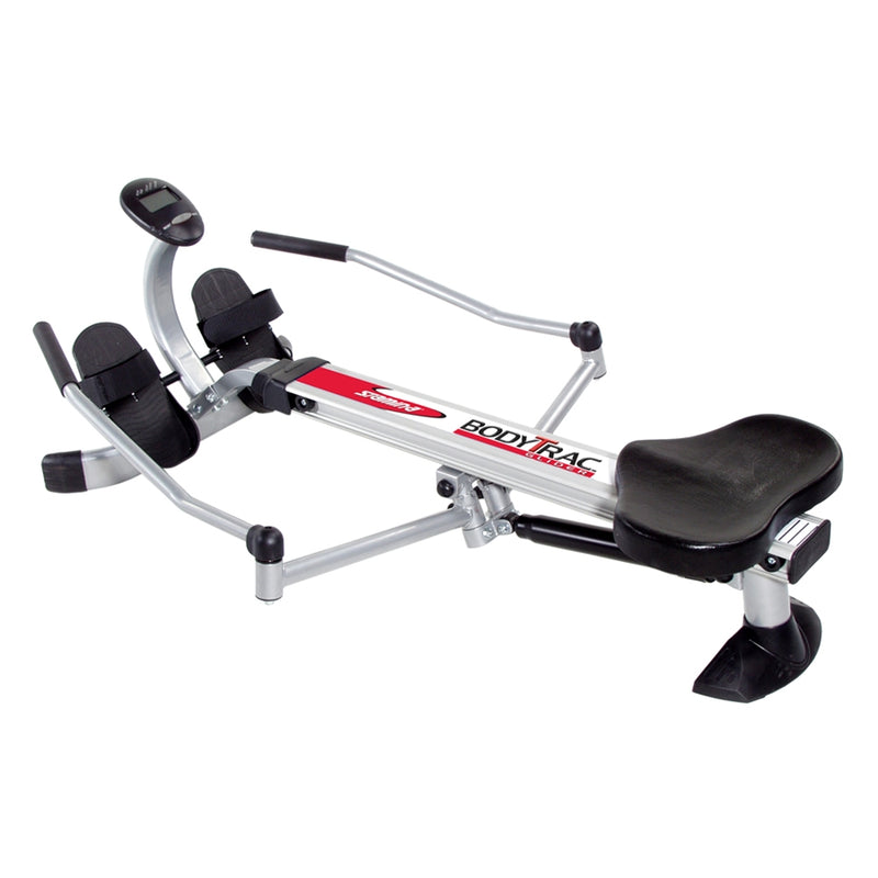 Stamina Body Trac Glider 1050 Rowing Machine | Compact Steel Frame with Hydraulic Resistance | Home Gym & Small Spaces | 23.5 x 46 in | Model 35-1050