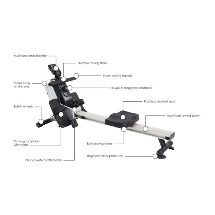 Stamina Magnetic Rowing Machine 1110