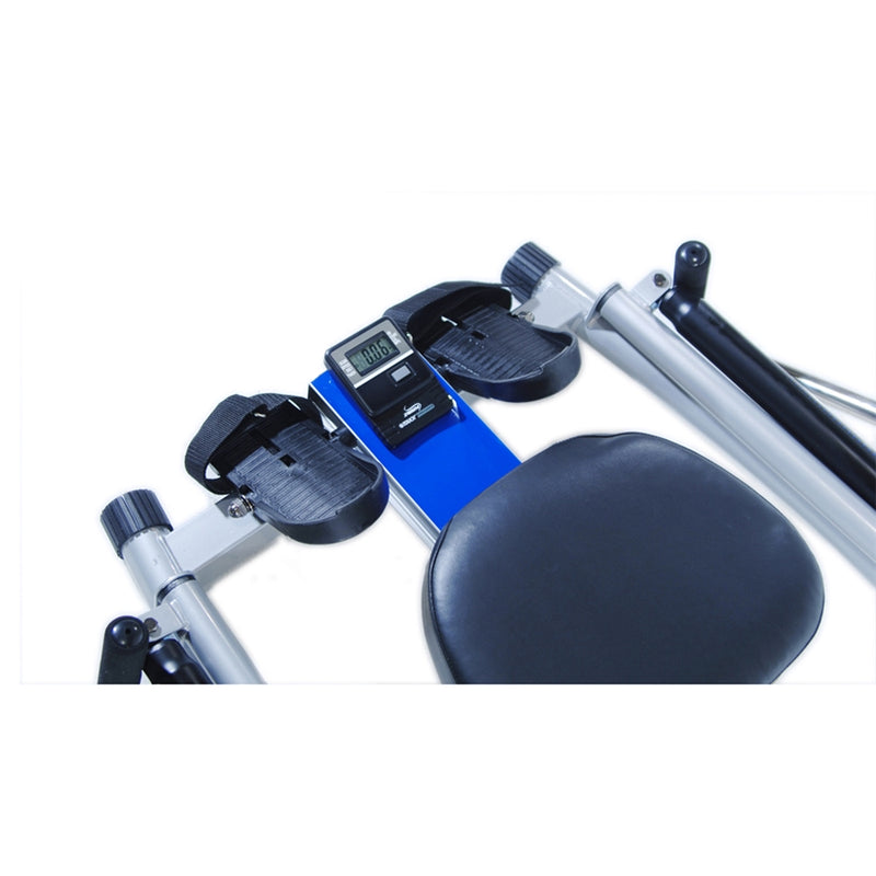 Stamina 1215 Orbital Rower with Free Motion Arms | Hydraulic Resistance with Adjustable Tension | Home Gym Cardio & Full-Body Workout | Model 35-1215