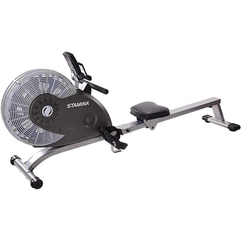 Stamina ATS Air Rower 1406 | Wind Resistance Rowing Machine for Home Cardio & Full Body Workout | 61 lbs | Model 35-1406