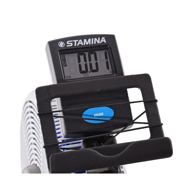 Stamina ATS Air Rower 1406 | Wind Resistance Rowing Machine for Home Cardio & Full Body Workout | 61 lbs | Model 35-1406