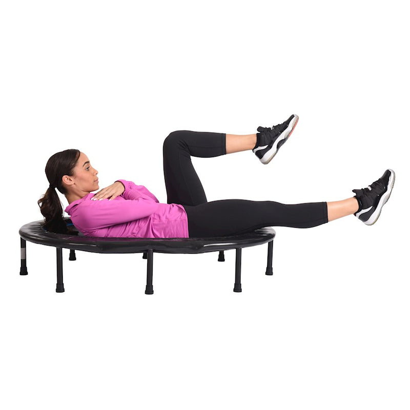Stamina Oval Fitness Trampoline | Steel Frame | Home Cardio & Rebounding | Compact Design | Model 35-1691