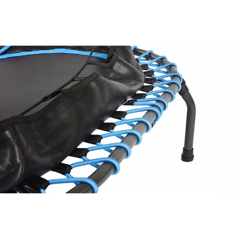 Stamina InTone Oval Fitness Trampoline with DVD | Low-Impact Cardio Rebounder with Padded Handlebar & Monitor | Home Gym & Indoor | Model 35-1704A