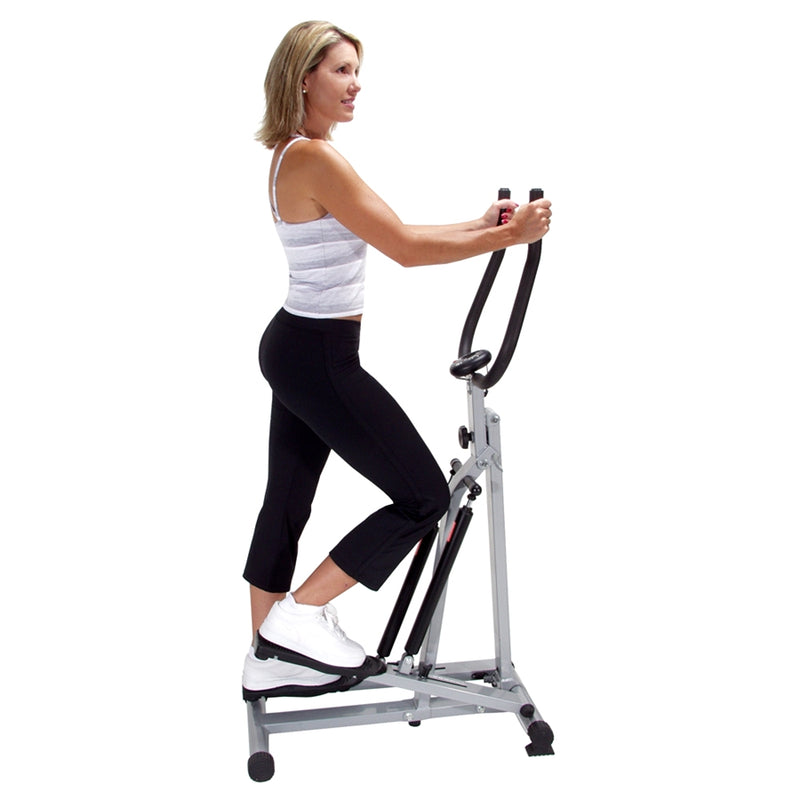 Stamina SpaceMate Folding Stepper | 30in Steel Frame, Hydraulic Resistance | Home Cardio & Toning | Folds for Storage | Model 40-0069