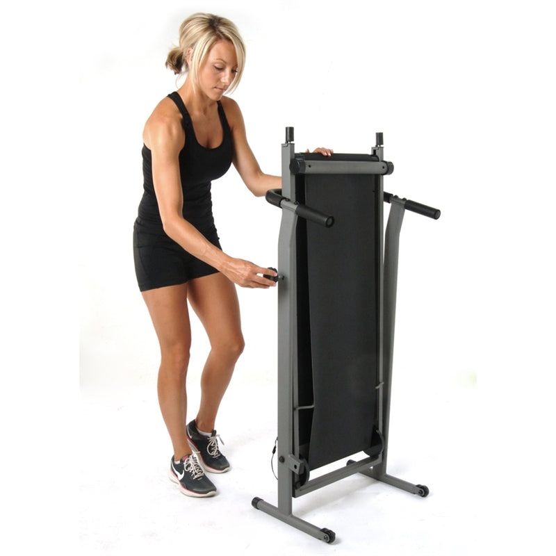 Stamina InMotion T900 Manual Treadmill | Folding Steel Frame, Dual Flywheels | Home Walking & Jogging | 225lb Capacity | Model 45-0900