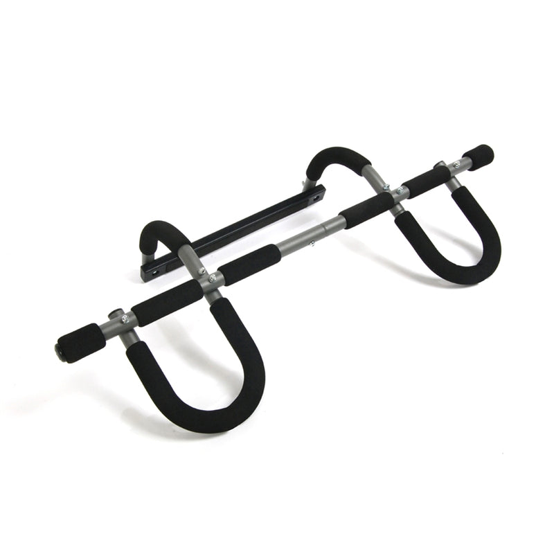 Stamina Gym Plus Doorway Trainer | Steel Frame, Foam Grips | Home Pull-Up & Dip Bar for Doorway | 37 x 16 x 11 in | Model 50-0050