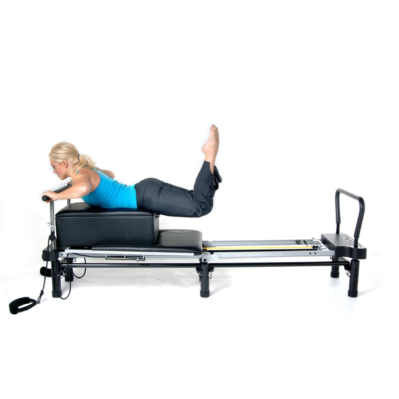 Stamina AeroPilates Pull Up Bar Accessory | Steel Frame with Padded Grip | Upper Body Strength for Pilates Reformer | 4 x 30 x 1 in | Model 55-0012