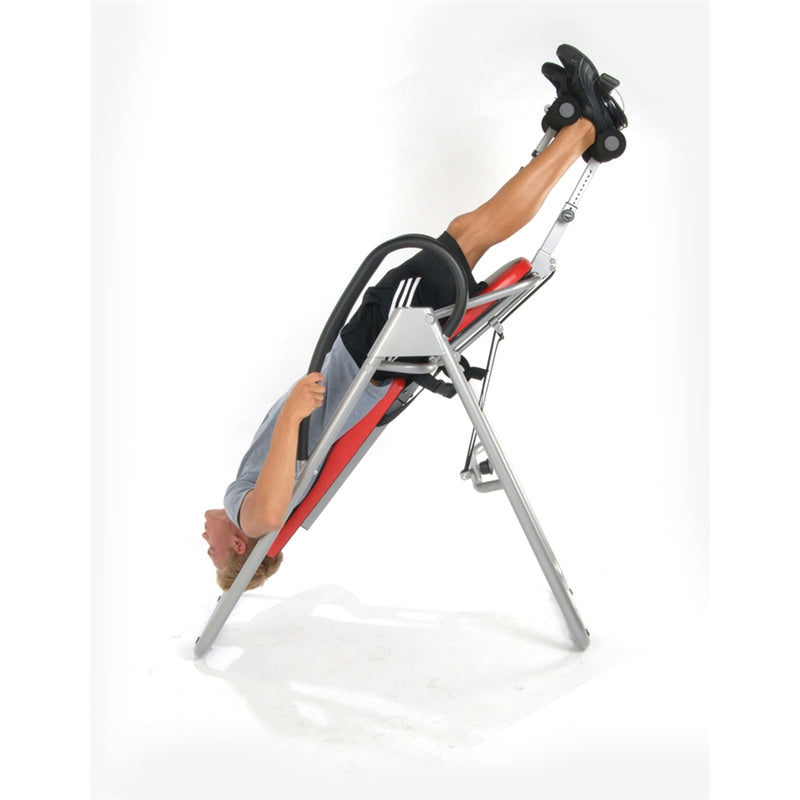 Stamina Seated Inversion Therapy System | Steel Frame Inversion Table for Back Pain Relief | Home Use | 50 x 27.5 x 54.5 in | Model 55-1541