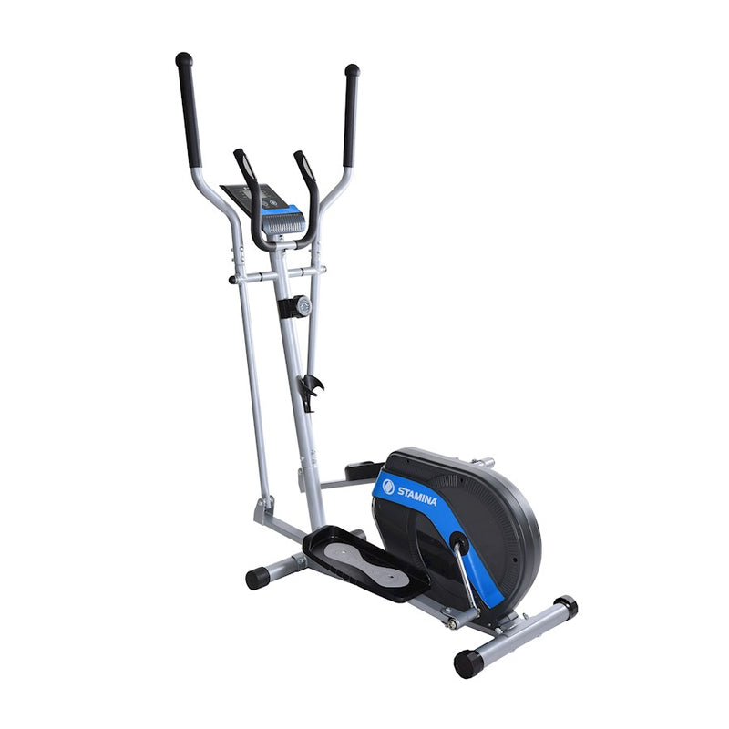 Stamina Magnetic Elliptical 703 | Full-Size Home Gym Cardio Machine | 8 Resistance Levels, LCD Monitor | 46 x 24 x 62 in | Model 55-1703