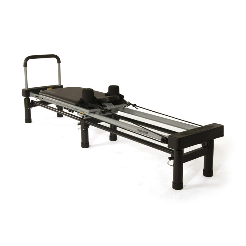 Stamina AeroPilates 266 Reformer with Stand & Rebounder | 3-Cord Resistance | Home Pilates Machine | 85 x 20 x 35 in | Model 55-4266
