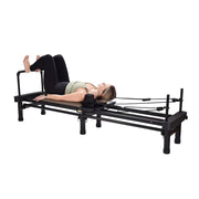Stamina AeroPilates 651 Reformer with Stand & Rebounder | 4-Cord Resistance | Home Pilates Machine | 86.25 x 20 x 34.5 in | Model 55-4651