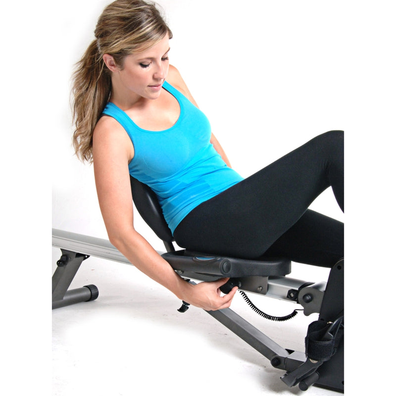 Stamina Avari Free Motion Rower | Full Range Oar-Like Arms, Steel Frame | Home Cardio & Strength Training | 58.25 x 42.5 x 18.1 in | Model A150-335