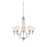 Savoy House Herndon 5-Light 26" Chandelier, Satin Nickel - 1-1001-5-SN