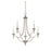 Savoy House Herndon 5-Light 21" Chandelier, Satin Nickel