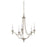 Savoy House Herndon 5-Light 21" Chandelier, Satin Nickel