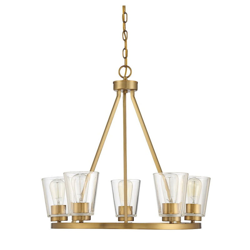 Savoy House Calhoun 5 Light Chandelier