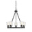 Savoy House Calhoun 5-Light Chandelier, Matte Black - 1-1021-5-89