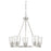 Savoy House Calhoun 5-Light Chandelier, Satin Nickel