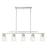 Savoy House Calhoun 5-Light Linear Chandelier, Satin Nickel - 1-1023-5-SN