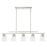 Savoy House Calhoun 5-Light Linear Chandelier, Satin Nickel