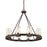 Savoy House Inman 8-Light Outdoor Chandelier, English Bronze