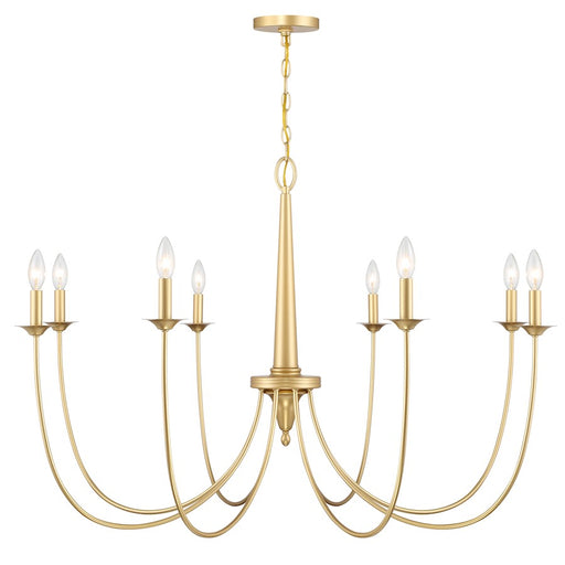 Savoy House Stonecrest 8-Light Chandelier, French Gold