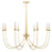 Savoy House Stonecrest 8-Light Chandelier, French Gold