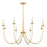 Savoy House Stonecrest 8-Light Chandelier, French Gold