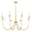 Savoy House Stonecrest 8-Light Chandelier, French Gold