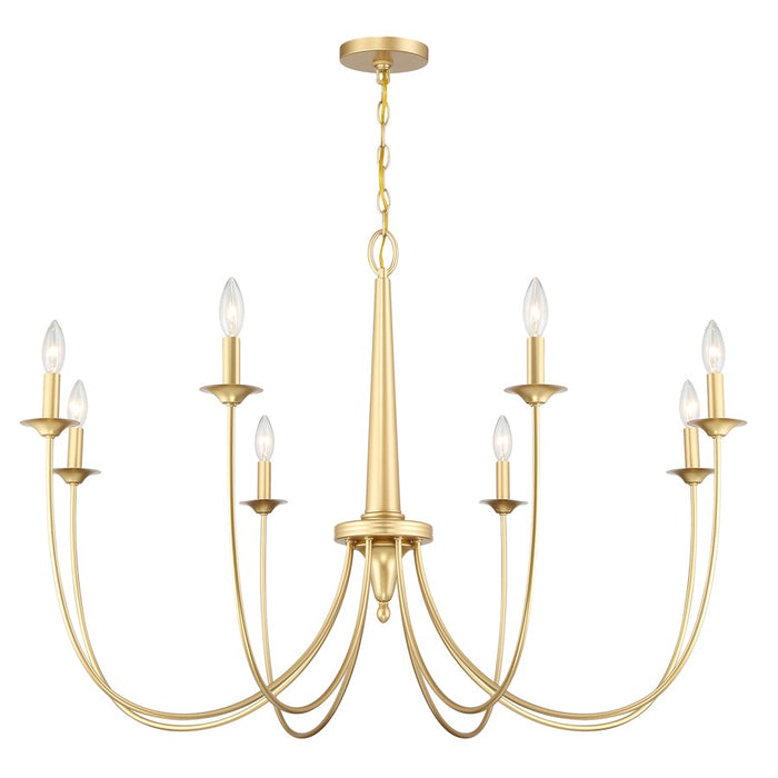 Savoy House Stonecrest 8-Light Chandelier, French Gold