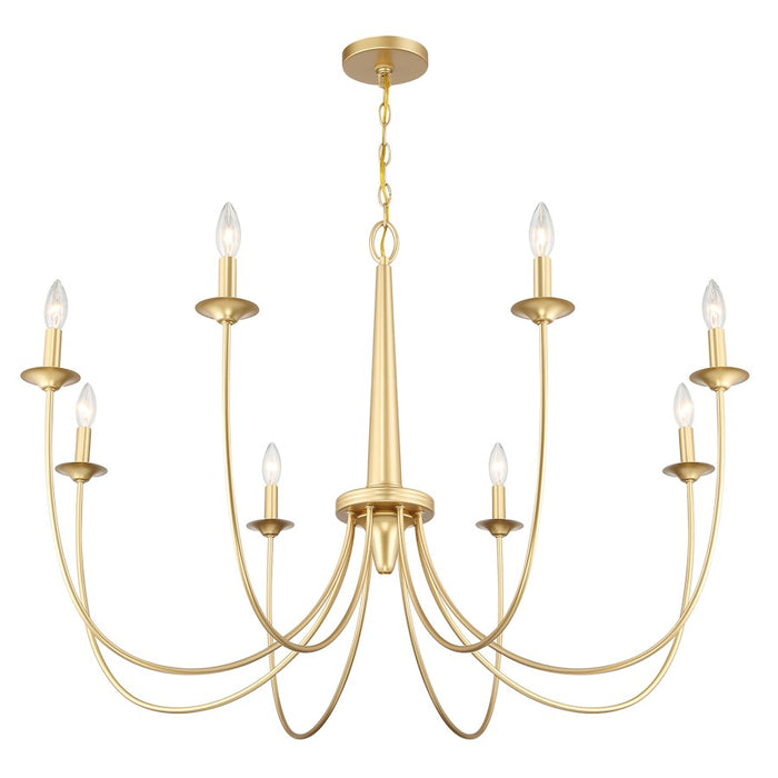 Savoy House Stonecrest 8-Light Chandelier, French Gold