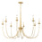 Savoy House Stonecrest 8-Light Chandelier, French Gold