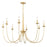 Savoy House Stonecrest 8-Light Chandelier, French Gold