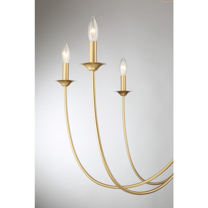 Savoy House Stonecrest 8-Light Chandelier, French Gold