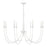 Savoy House Stonecrest 8-Light Chandelier, Bisque White