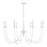 Savoy House Stonecrest 8-Light Chandelier, Bisque White