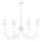 Savoy House Stonecrest 8-Light Chandelier, Bisque White