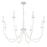 Savoy House Stonecrest 8-Light Chandelier, Bisque White