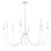 Savoy House Stonecrest 8-Light Chandelier, Bisque White