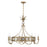 Savoy House Hearst 8 Lt Chandelier, Antique, Noble Brass
