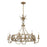 Savoy House Hearst 8 Lt Chandelier, Antique, Noble Brass