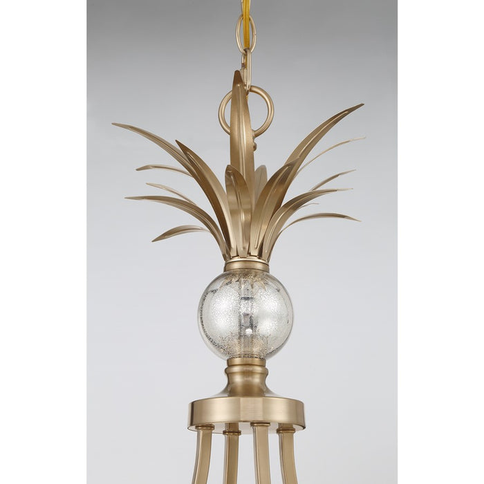 Savoy House Hearst 8 Lt Chandelier, Antique, Noble Brass